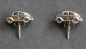 Preview: Volkswagen Beetle Stud earrings 1970 silver (8083)